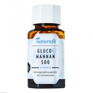 NATURAFIT Glucomannan 500 Kapseln