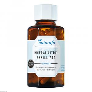 NATURAFIT Mineral Citrat Refill 734 Kapseln