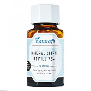 NATURAFIT Mineral Citrat Refill 734 Kapseln