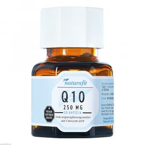 NATURAFIT Q10 250 mg natürlich Kapseln