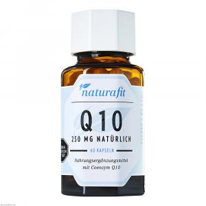 NATURAFIT Q10 250 mg natürlich Kapseln