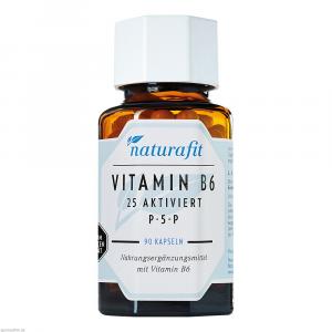 NATURAFIT Vitamin B6 25 aktiviert P-5-P Kapseln