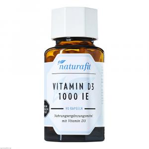 NATURAFIT Vitamin D3 1000 I.E. Kapseln