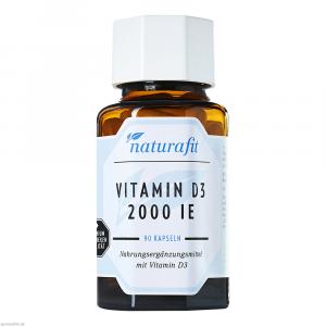 NATURAFIT Vitamin D3 2000 I.E. Kapseln