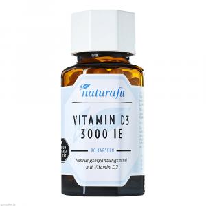 NATURAFIT Vitamin D3 3000 I.E. Kapseln
