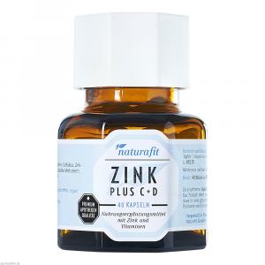 NATURAFIT Zink Plus C+D Kapseln
