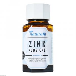 NATURAFIT Zink Plus C+D Kapseln