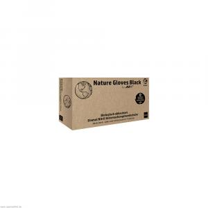 NATURE GLOVES Black U.Hands.Nitril unsteril pf M