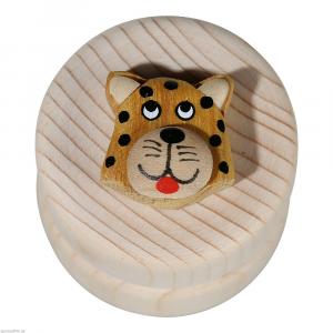 NATURHOLZ Milchzahndose Tiere sortiert ID.2,5 cm