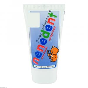 NENEDENT Kinderzahncreme o.Fluorid Standtube