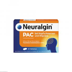 NEURALGIN PAC bei Kopfschmerzen und Migräne Tabl.