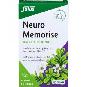 NEURO MEMORISE Bacopa monnieri Kapseln Salus