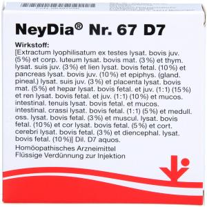 NEYDIA Nr.67 D 7 Ampullen