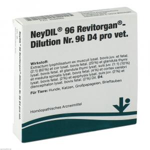 NEYDIL Nr.96 Revitorgan Dil.D 4 pro Ampullen vet.