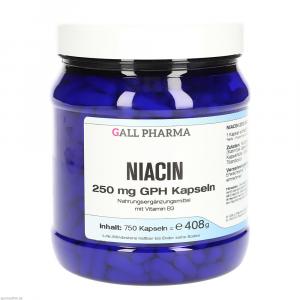 NIACIN 250 mg GPH Kapseln
