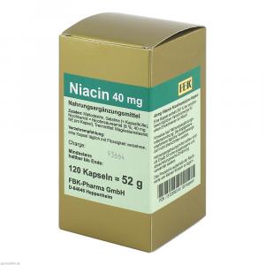 NIACIN 40 mg pro Kapsel