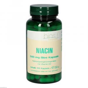 NIACIN 500 mg Bios Kapseln
