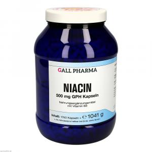 NIACIN 500 mg GPH Kapseln
