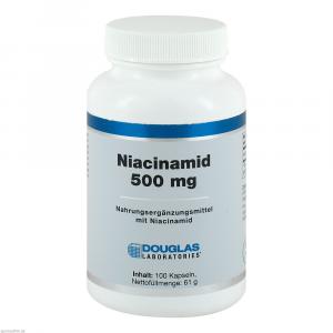 NIACINAMID B3 500 mg KLEAN LABS Kapseln