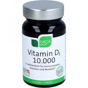 NICAPUR Vitamin D3 10.000 Kapseln