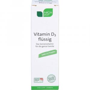 NICAPUR Vitamin D3 flüssig