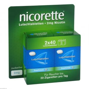 NICORETTE freshmint 2 mg Lutschtabletten gepresst