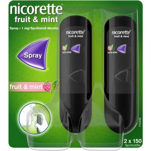 NICORETTE Fruit & Mint Spray 1 mg/Sprühstoß