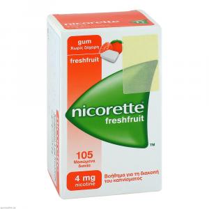 NICORETTE Kaugummi 4 mg freshfruit