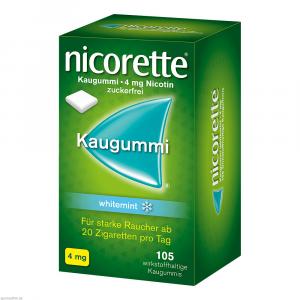 NICORETTE Kaugummi 4 mg whitemint