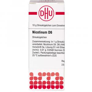 NICOTINUM D 6 Globuli