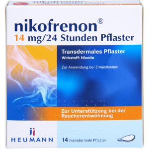 NIKOFRENON 14 mg/24 Stunden Pflaster transdermal