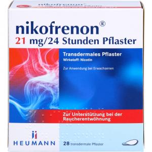 NIKOFRENON 21 mg/24 Stunden Pflaster transdermal