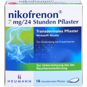 NIKOFRENON 7 mg/24 Stunden Pflaster transdermal