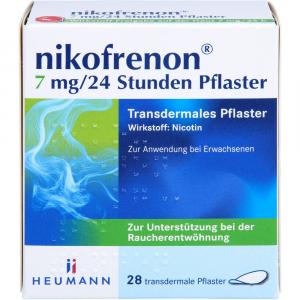 NIKOFRENON 7 mg/24 Stunden Pflaster transdermal