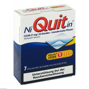 NIQUITIN Clear 21 mg transdermale Pflaster