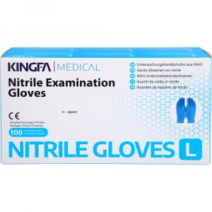NITRIL EINMAL Handschuhe puderfrei groß