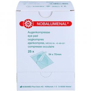 NOBALUMENAL Augenkompr.54x70 mm steril