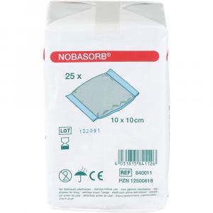 NOBASORB Saugkompressen 10x10 cm