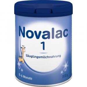 NOVALAC 1 Säuglings-Milchnahrung Pulver 0-6 Monate