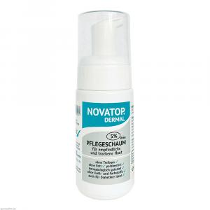 NOVATOP Dermal Pflegeschaum 5% Urea