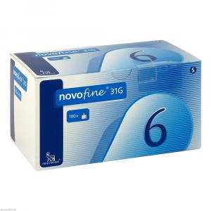 NOVOFINE Nadeln 31 G 0,25x6 mm