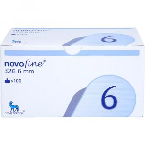 NOVOFINE Nadeln 32 G 6 mm Tip extra thinwall