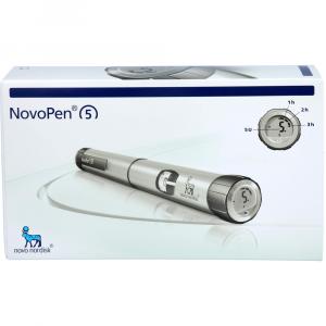 NOVOPEN 5 Injektionsgerät silber NOVOPEN 5 Injektionsgerät silber
