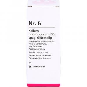 NR.5 Kalium phosphoricum D 6 spag.Glückselig