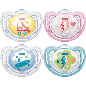 NUK Schnuller Freestyle Silikon 6-18 M.