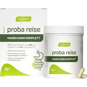 NUPURE proba reise Magen Darm Komplett Kapseln