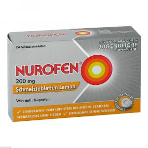 NUROFEN 200 mg Schmelztabletten Lemon