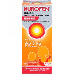 NUROFEN Junior Fieber-u.Schmerzsaft Erdbe.40 mg/ml