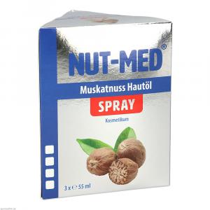 NUT Med Muskatnuss Hautöl Spray