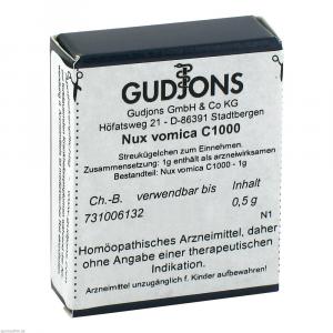 NUX VOMICA C 1000 Einzeldosis Globuli